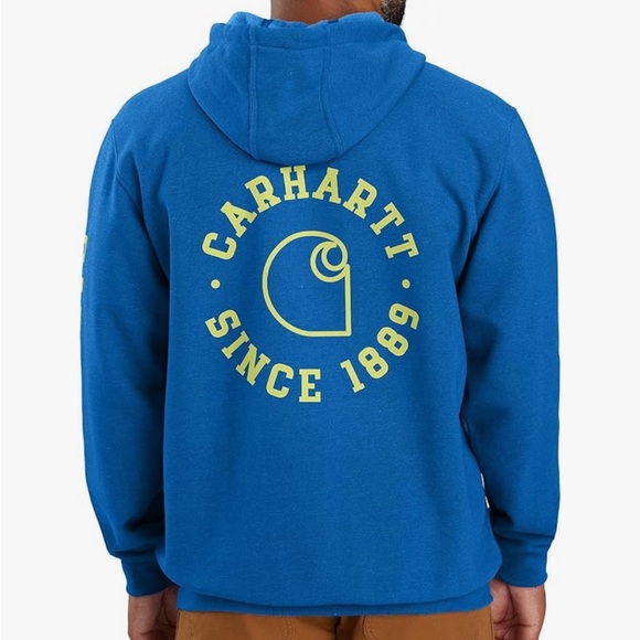 NWT Carhartt Rain Defender Loose Fit Mid-weight Hoodie 106388. Medium - Picture 2 of 6